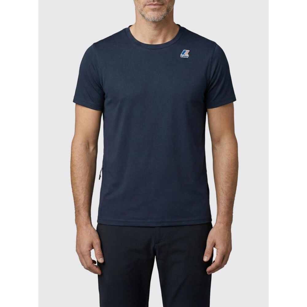 K-Way T-Shirt Men Blue
